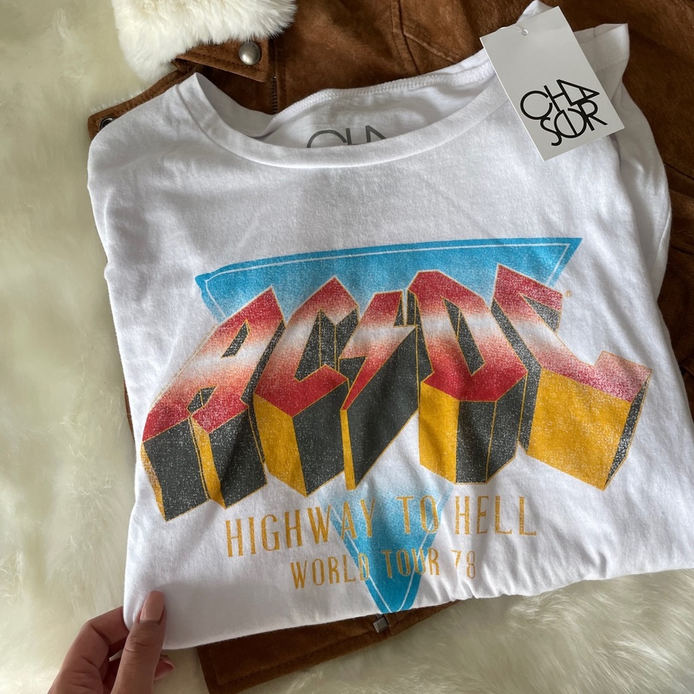 Chaser | ACDC Highway to Hell Tee Size S NWT